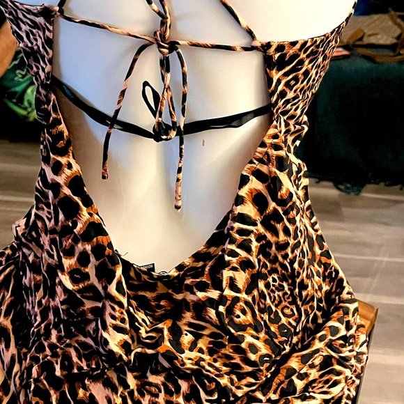Animal prints mini dress • Large - Picture 1 of 5